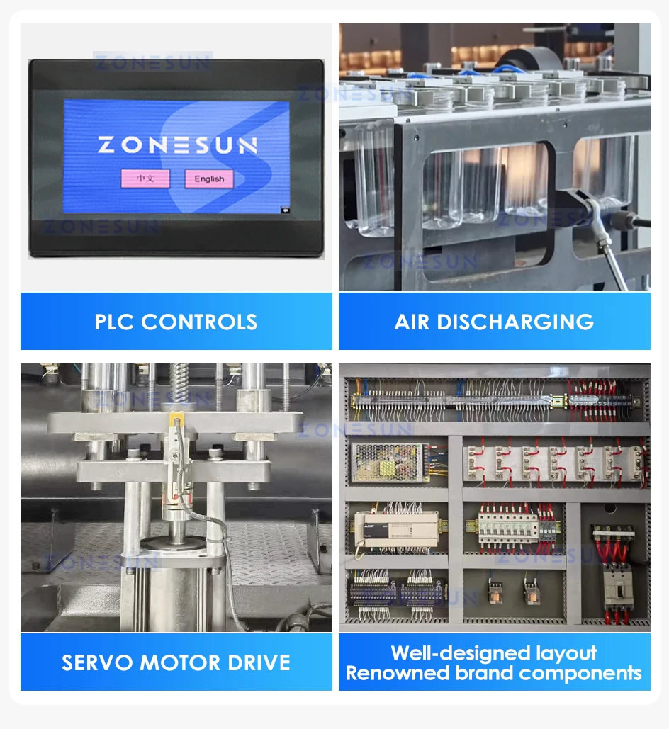 ZONESUN Automatic Stretch Blow Molding Machine ZS-SBM32A