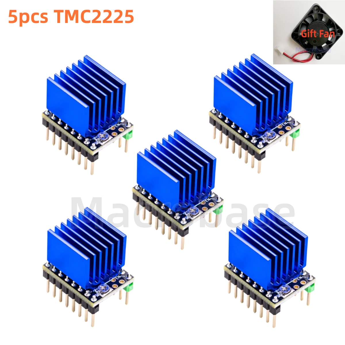 

Шаговый Драйвер Nema 17 TMC2225, модуль для 3D-принтера, контроллер TMC 2225 для MKS ROBIN NANO GEN_L SKR V1.4