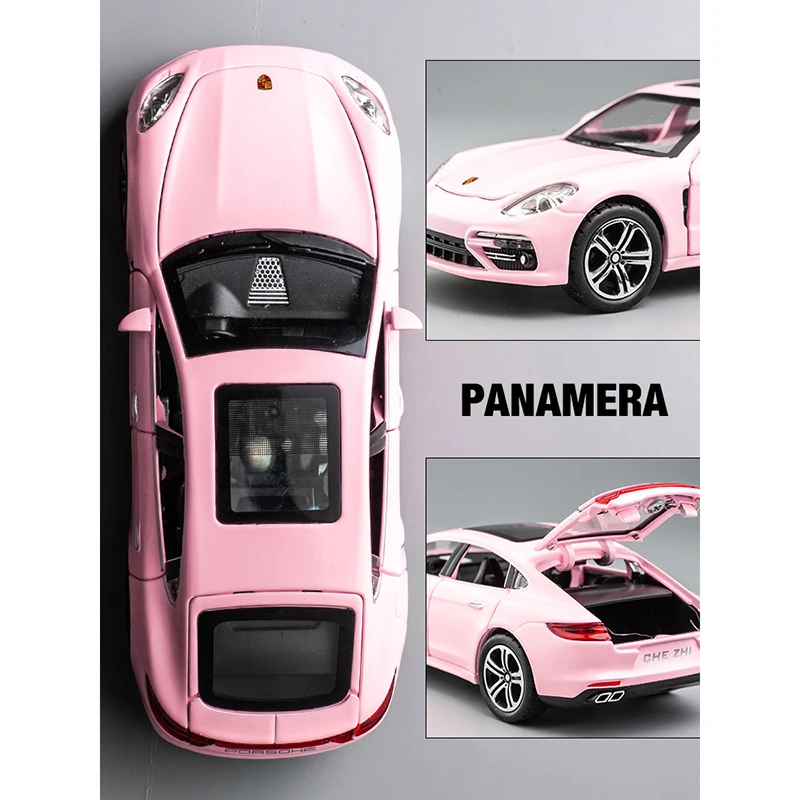 1:32 Porsche Panamera Handmade Metal Simulation Car Model For Model Car Simulation Car Model Vehicle Children's Boy Toy Car 5