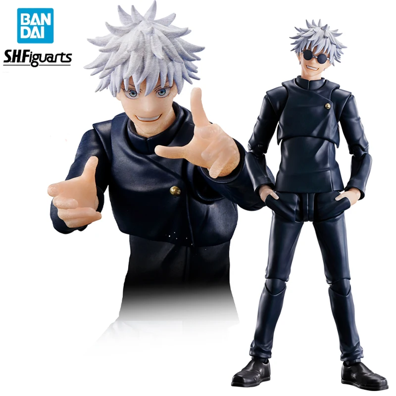 

Original Bandai S.H.Figuarts Jujutsu Kaisen Satoru Gojo -jujutsu Technical High School Action Figure Collectibles Toy Model