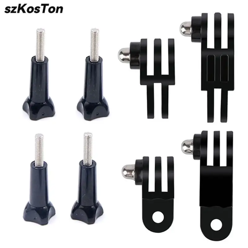 Adjust Arm Straight Joints Mount Direction Straight Joints Mount For GoPro 12 11 10 9 8 Insta360 AKASO SJCAM DJI Action Cameras joints mount long short adjust arm straight for go pro 5 accessories for gopro hero 7 6 5 4 session 3 vp113 bundle 1 plastic