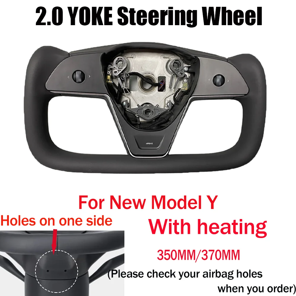 美品！TESLA Model 3Y テスラ モデル3Y ヨークハンドル テスラ モデルY モデル3 ヨーク ハンドル PVCレザー カーボン