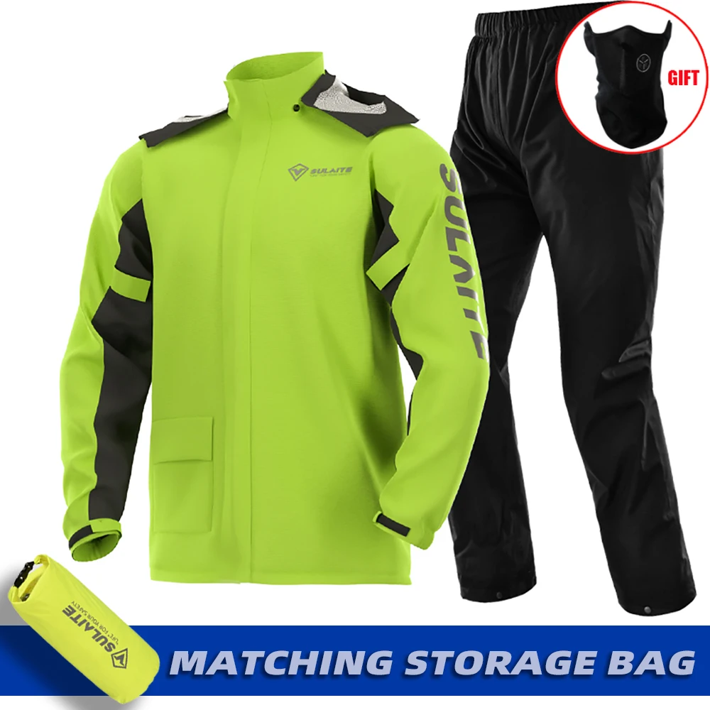 pompa Folleto Reparador Chubasquero impermeable para hombre, traje para montar en Moto, chaqueta de  lluvia, Poncho, abrigo grande para deportes al aire libre, novedad -  AliExpress