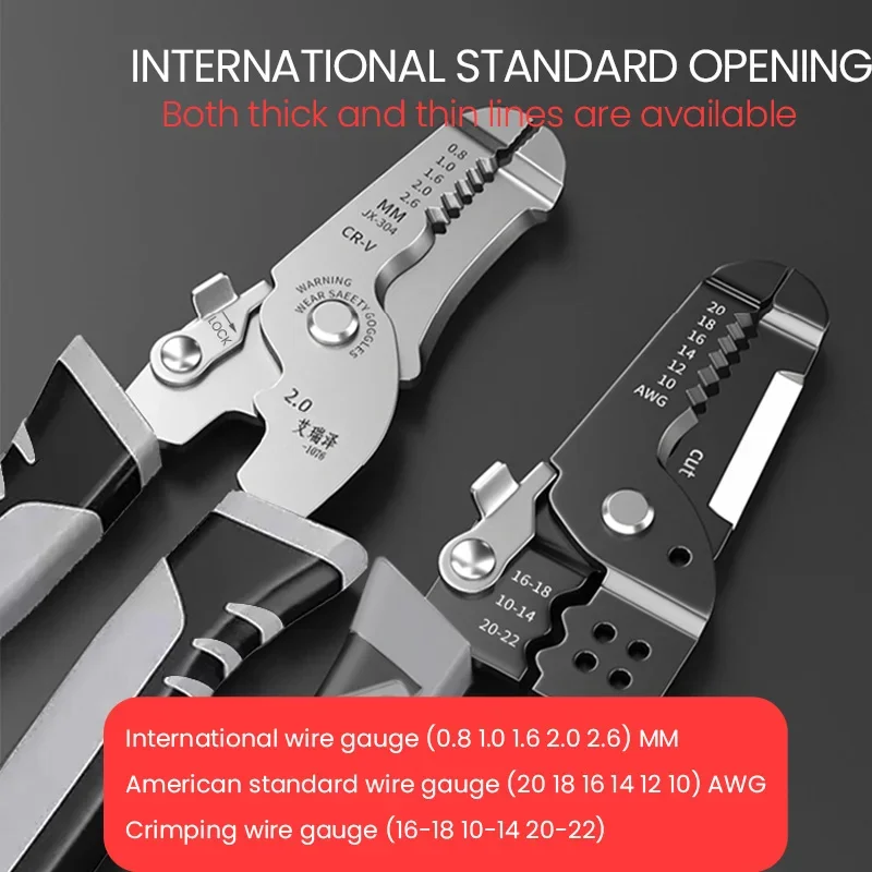 Stripping Pliers Multifunctional Electrician Wire Cutting