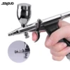 SAGUD Professional Airbrush Kit 0.3/0.5/0.8mm Nozzle Needle Accessories Suitable for Nail Art Tattoo Car Model Spray Painting 3