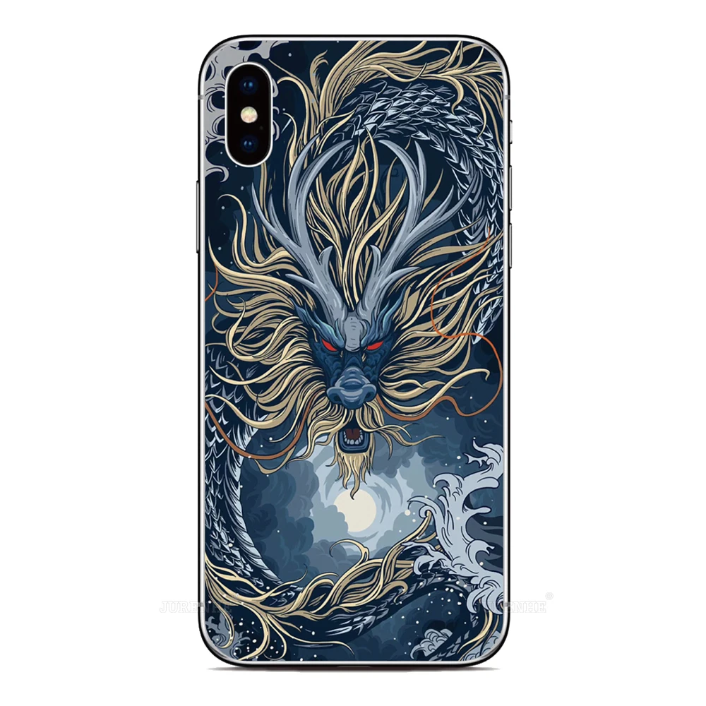 Tiger Dragon Phone Case - Striking Design Protective Cover