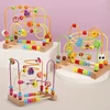 Montessori Maze Circles Around Beads Abacus Math Puzzle Early Learning Educational Wooden Toys For Children Kids1 2 3 Years 3