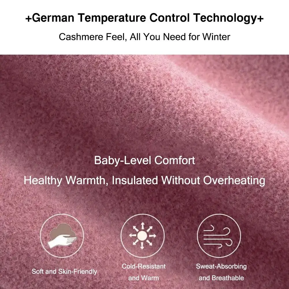 Herbst-Winter de Rong Stoff Damen Thermo hose hoch taillierte nahtlose elastische Leggings abnehmen Winter unterwäsche für Frauen – Detail 4