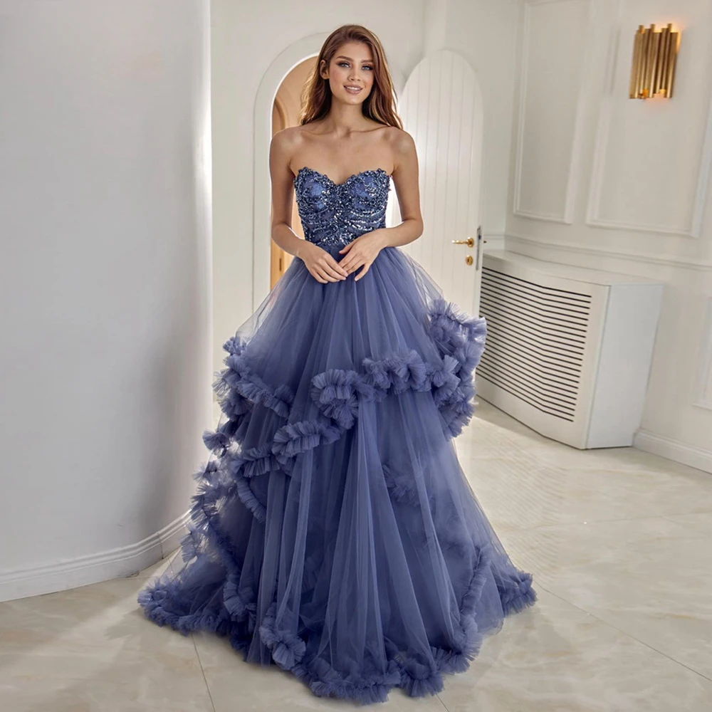 

Bespoke Occasion Dresses for Prom Long Luxury Evening Dresses 2024 Evening Gowns for Women Elegant Party Women's Dress Ball Gown