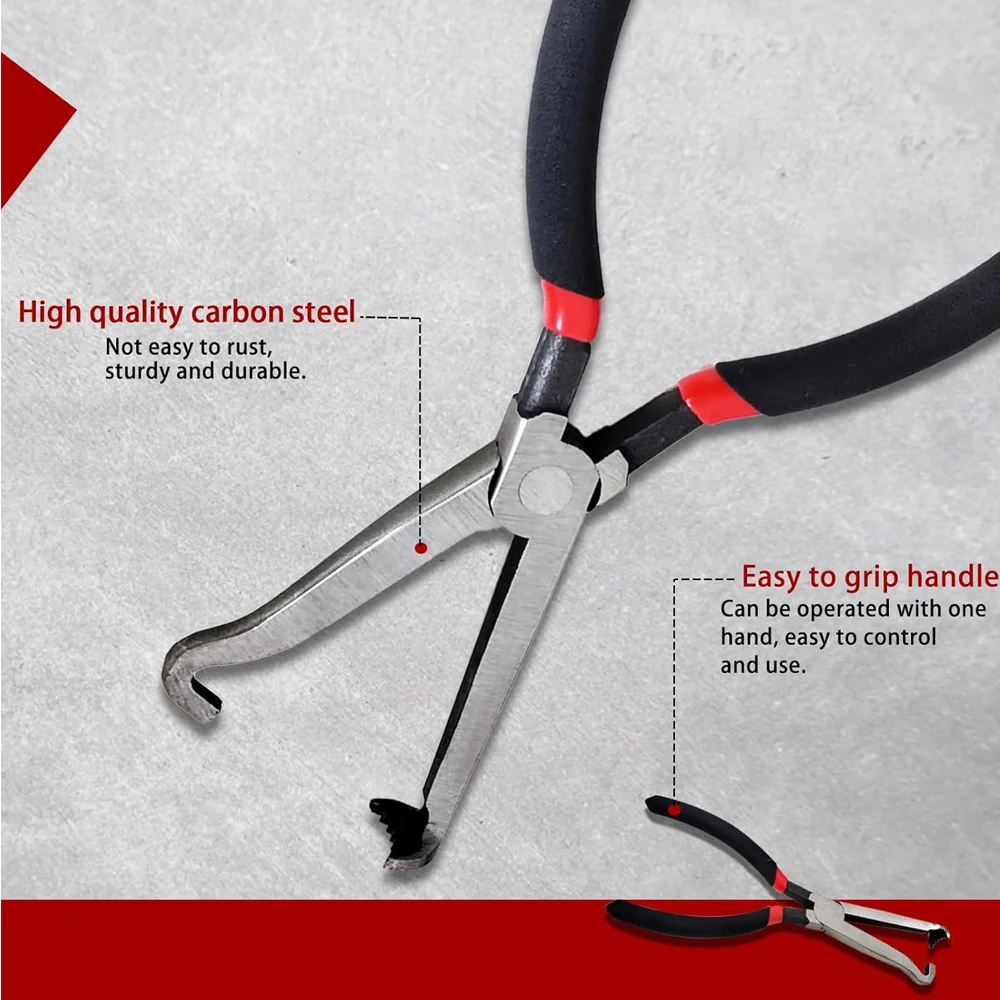 Carbon Steel Electrical Disconnect Pliers for Automotive Repair