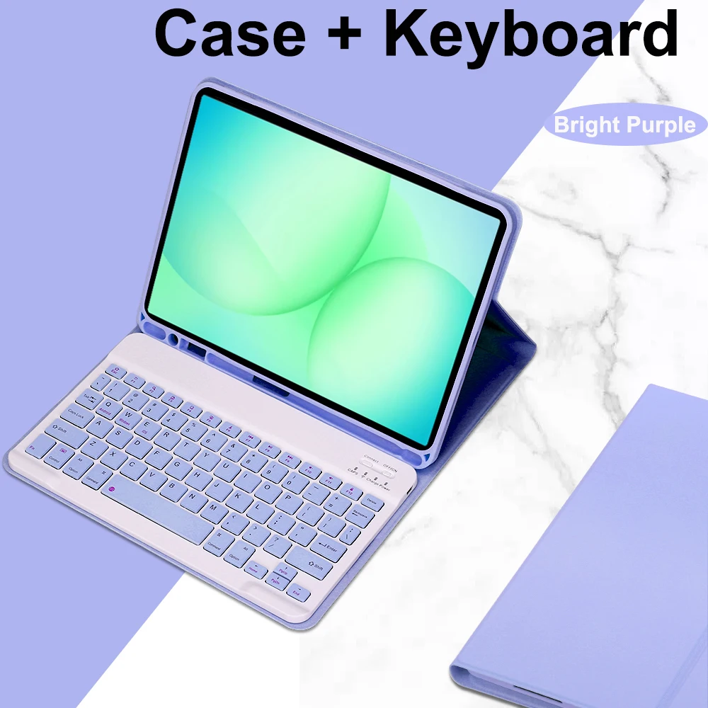 Premium Detachable Bluetooth Keyboard Case