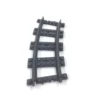 50Pcs/Lot City Trains Train Track Rail Straight Rails Technical Building Blocks Set Bricks Model Kids Classic Toys For Children 5