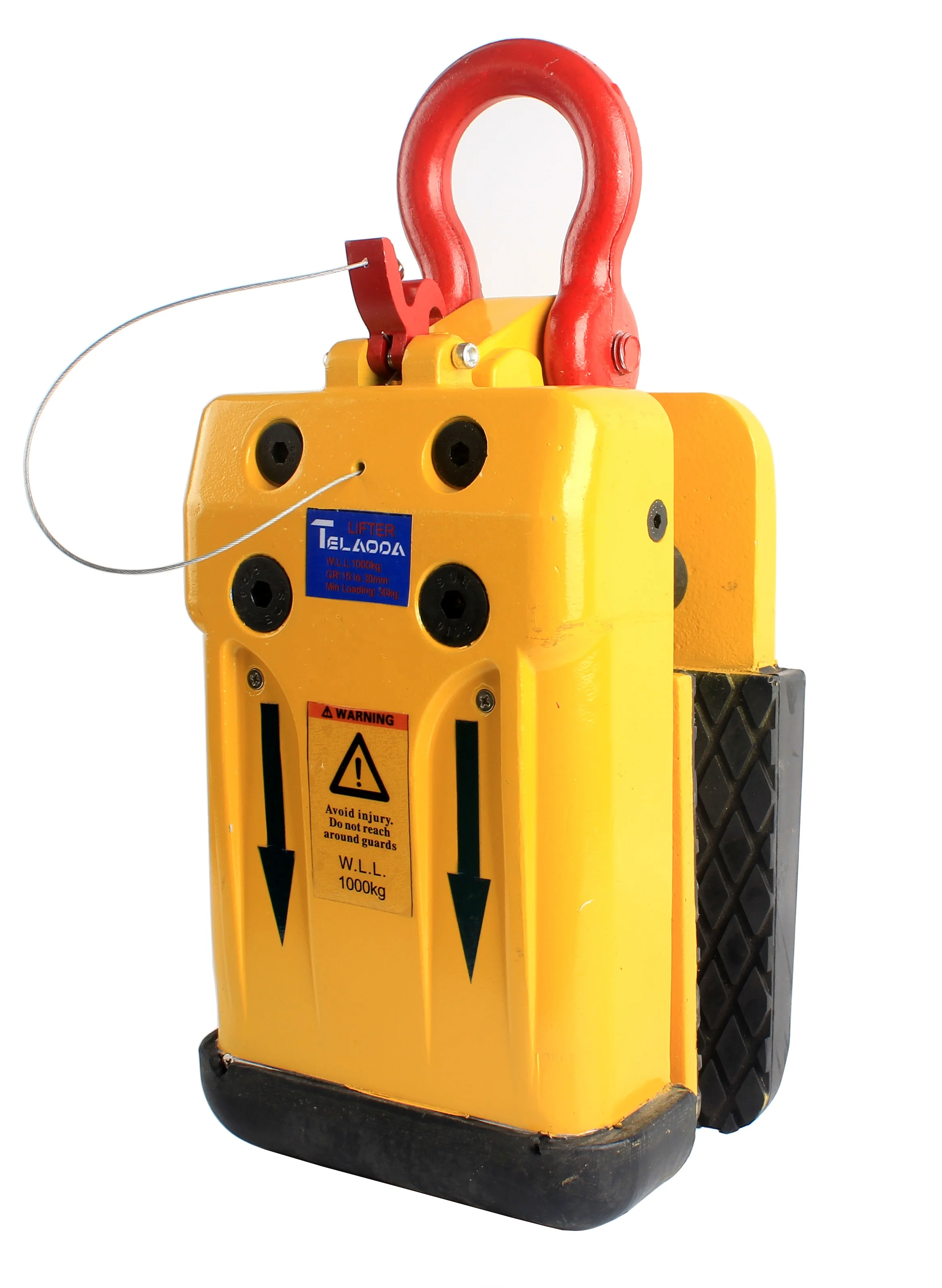 

1000KGS Durable Safety Stone Slabs Lifting Clamp Tools for Granite Marble Quartz Slab Elevating Lifter