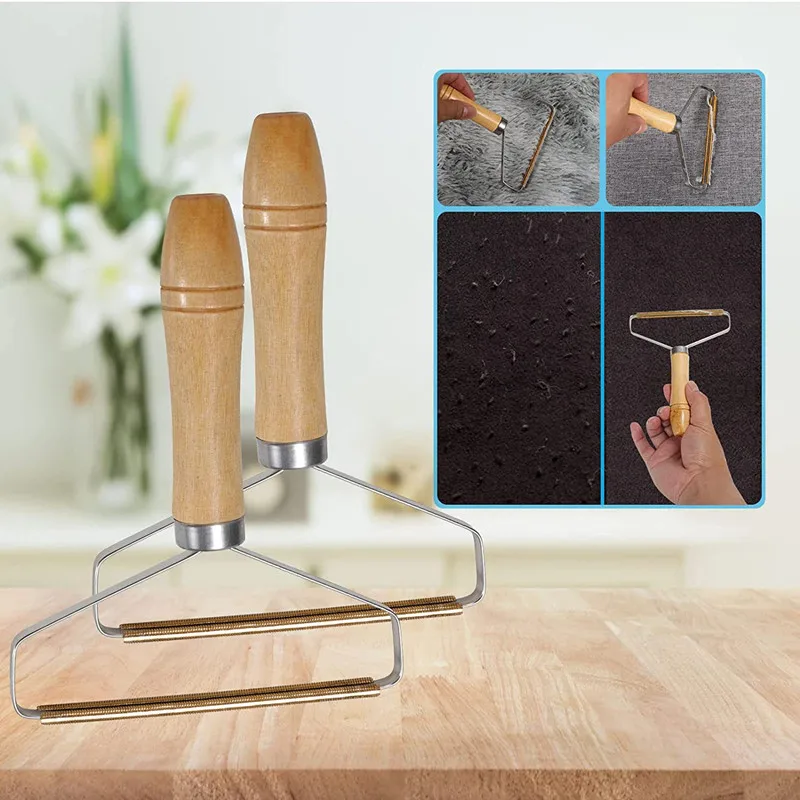 

Manual Pet Hair Remover Brush, Lint Roller, Sofa Clothes Cleaning Tool, Fuzz Fabric Shaver, Brush Tool