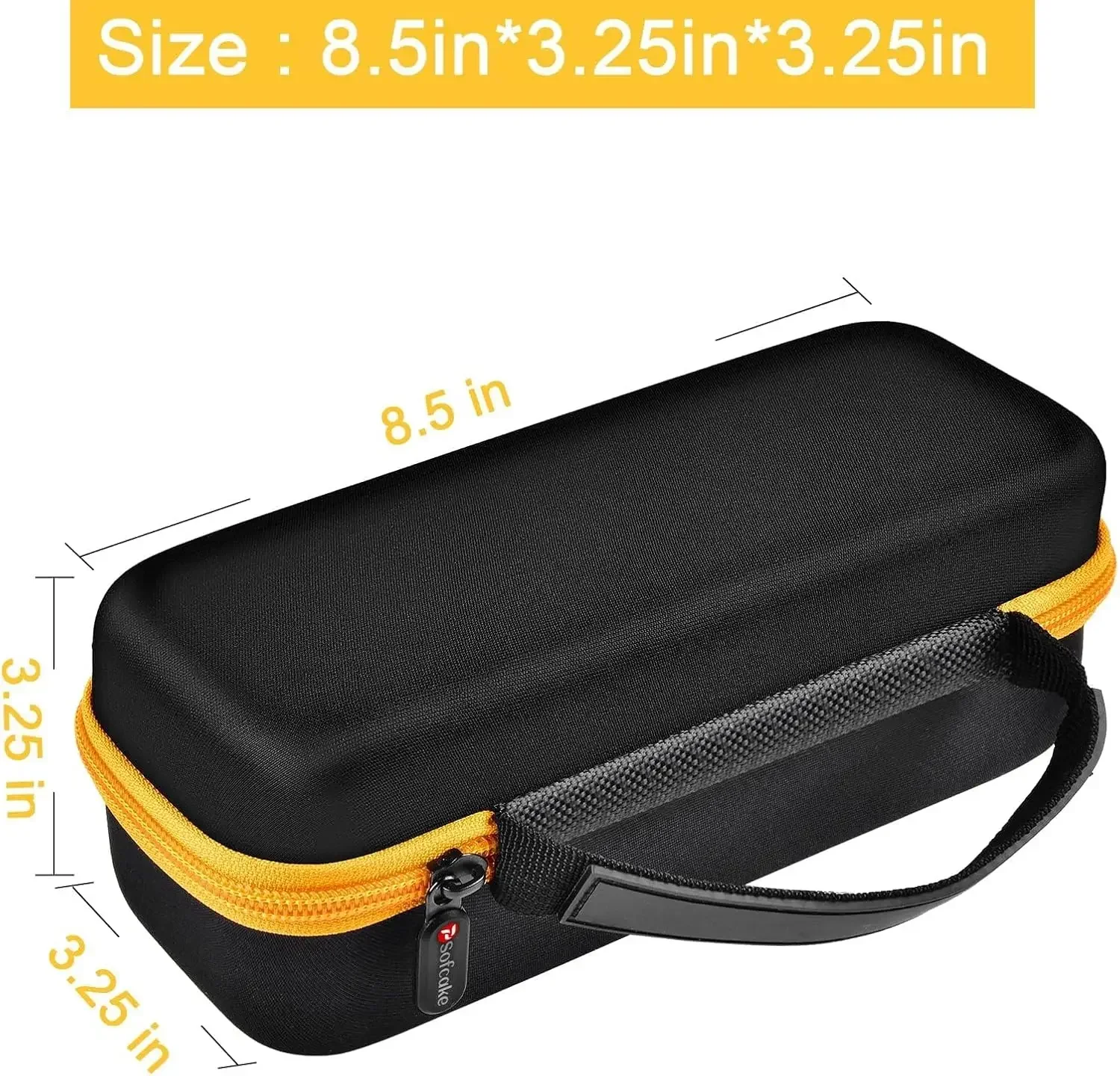 Fanttik X8 Tire Inflator Custom EVA Carrying Case - Water-Resistant Storage For Pump, Hose, Charger