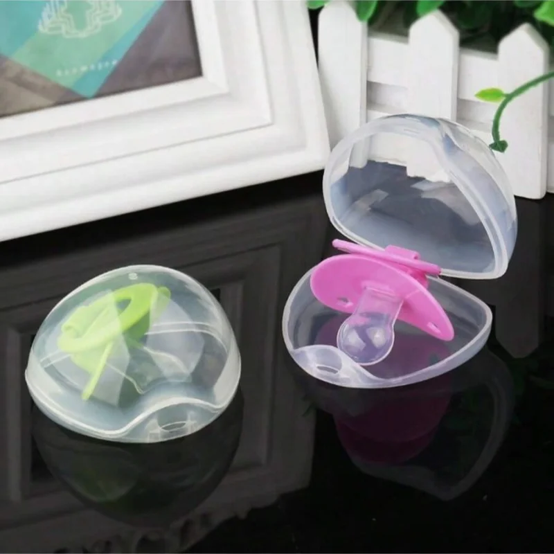Portable Dust-Proof Baby Nipple Storage Box - Hygienic Soothing Solution