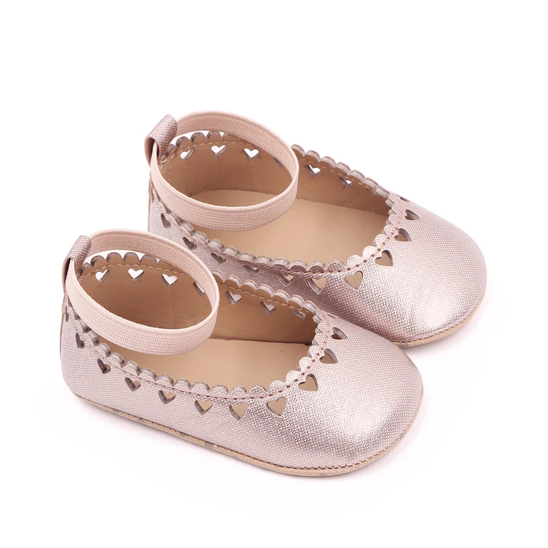 Baby Spring Summer and Autumn Cute Hollow Walking Shoes for Toddler Girl Beautiful Sneaker for 0-9-18 Month BJZ3027