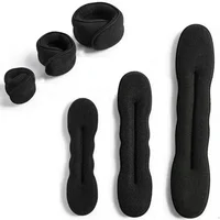 Éponge outil de coiffure boucle en plastique fabricant de cheveux bouclés cheveux Scrunchie bandeau torsion beignet chignon bigoudi bandeaux outils de coiffure 5