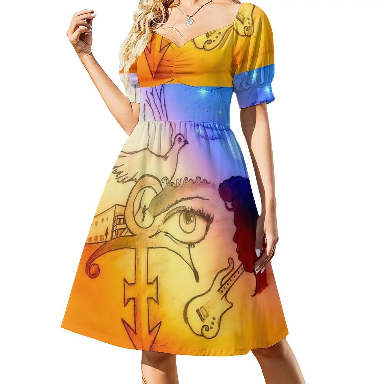 

The Dawn Sleeveless Dress women dress prom dress party women elegant luxury