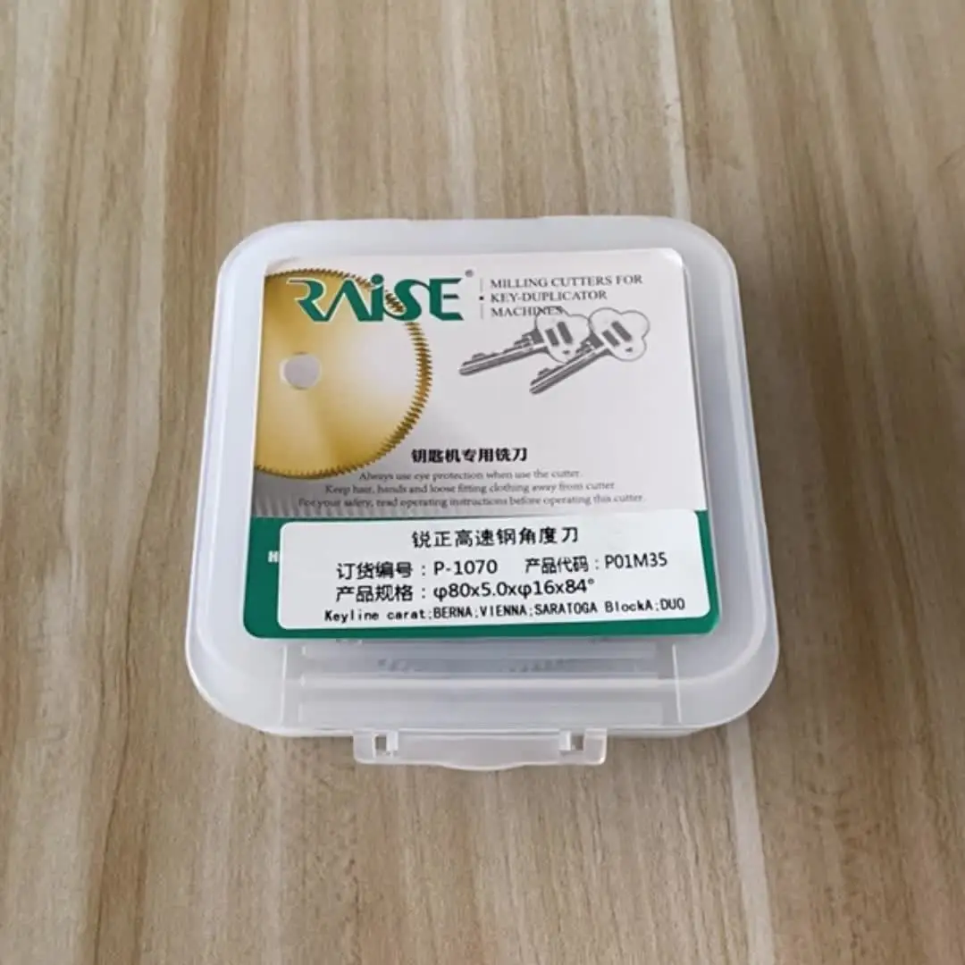 Frese Per Duplicatrici Silca - Modello Poker-Bravo-Rekord, Misura 80x5x16mm