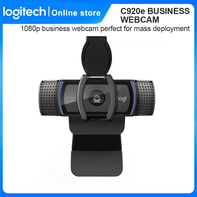 

Logitech C920e BUSINESS WEBCAM 1080p Perfect For Mass Deployment Built in Microphone Suitable For Computer