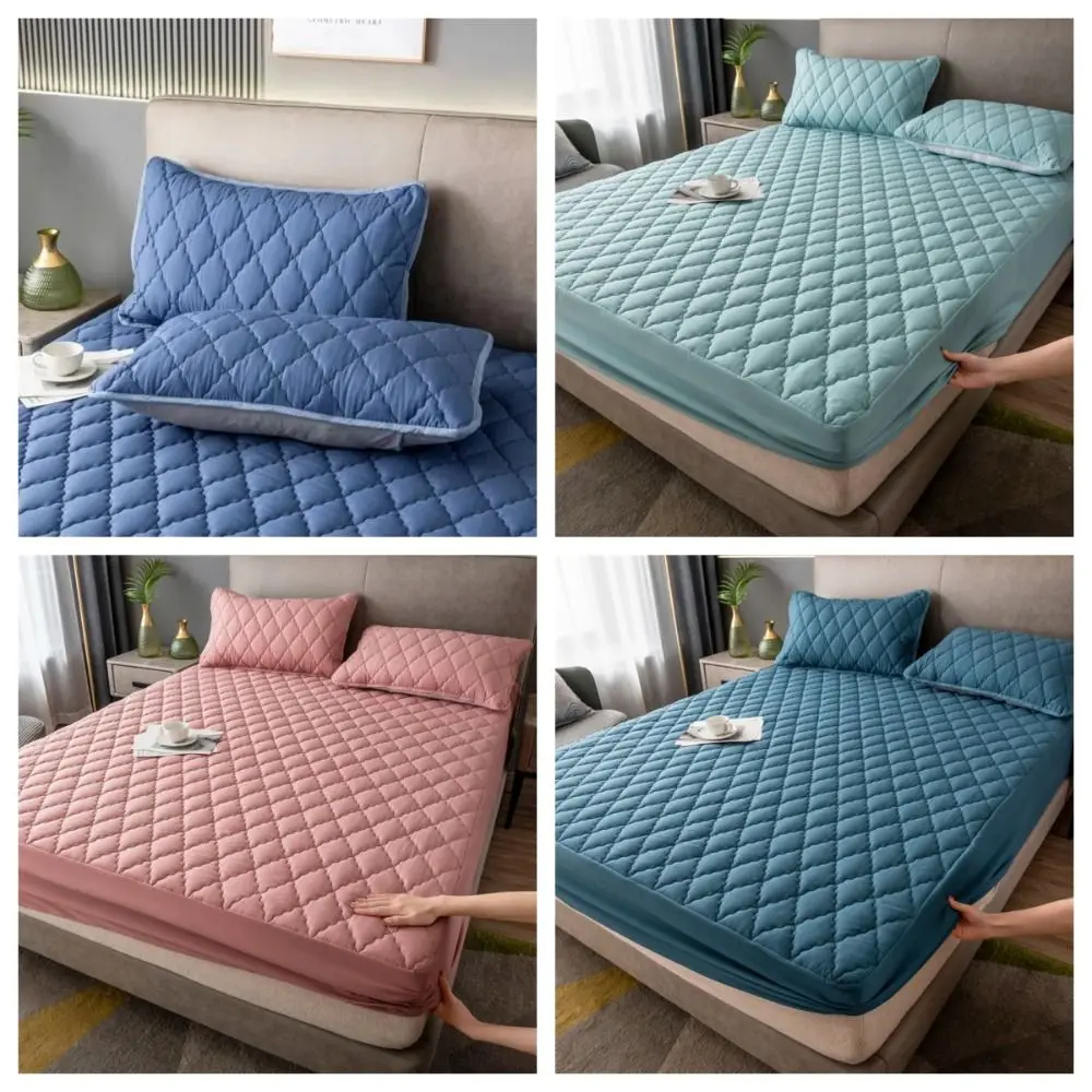 Waterproof Microfiber Pillowcase Protector for Home Bedroom
