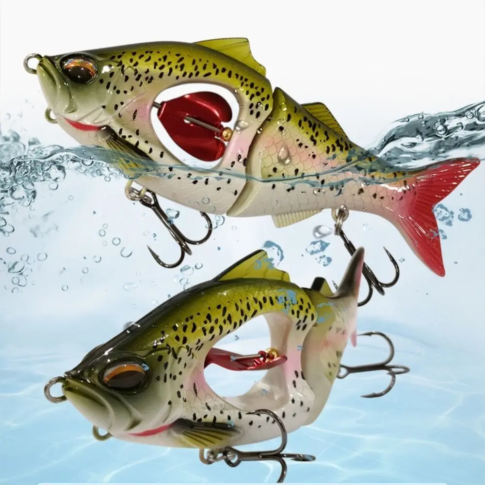 

Fishing Lures Wobblers For Carp Fishing Hard Baits 8.3cm/10g Propeller Jointed Swimbait Sinking Swimbait Artificial Pesca Bait