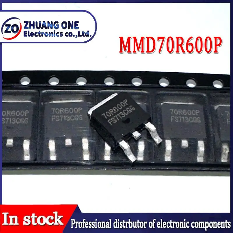 5 Pezzi MMD70R600PRH (70R600P) - Circuito Integrato In Confezione TO-252, Componenti Elettronici - 2
