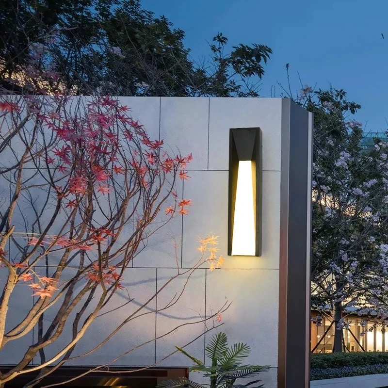 

Square Sconce Lamp Outdoor Garden Porch IP65 Modern Up & Down 20W LED Wall Light