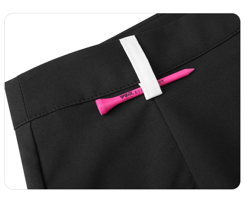 PGM Women Golf Short Skirt Quick Dry Breathable Ladies Girls Fashion Fishtail Skirts Black White XS-XL QZ080