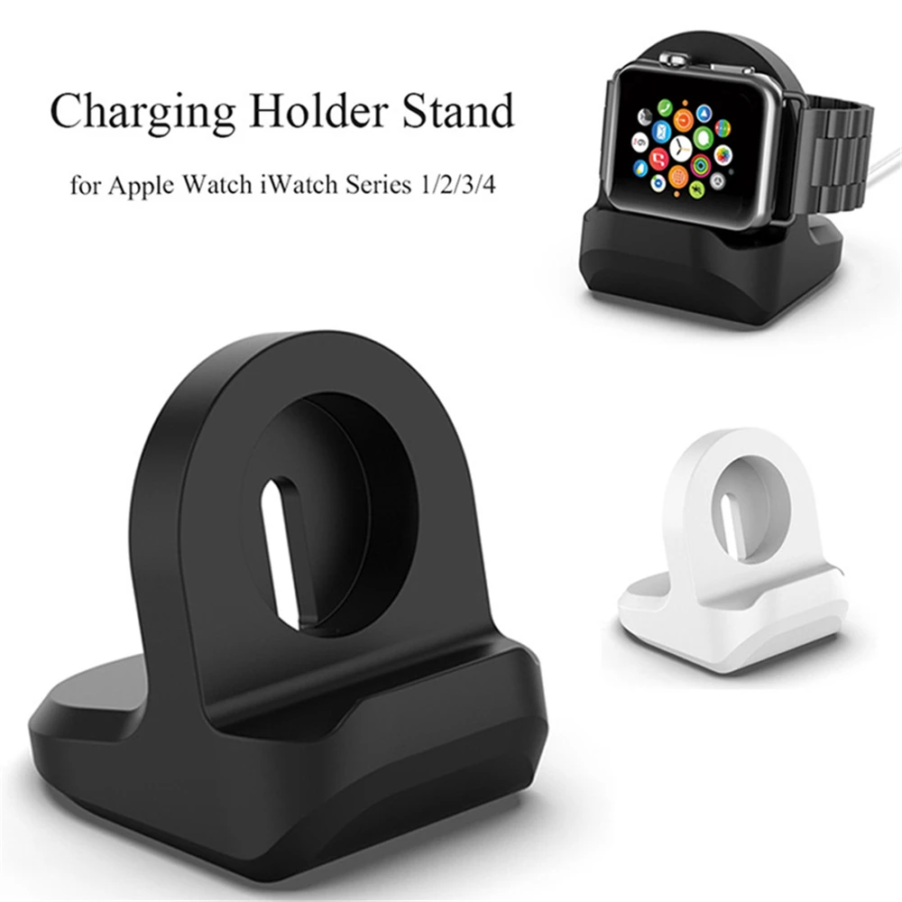 Портативная зарядная подставка-держатель для iWatch серии 1/2/3/4 зарядный кабель Apple