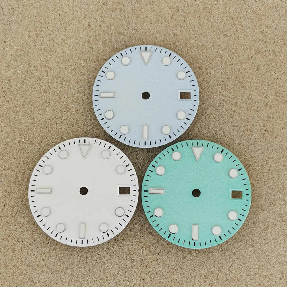 

Modified watch accessory 28.5mm logo free frosted dial suitable for Japanese NH35 36 4R 7S machines