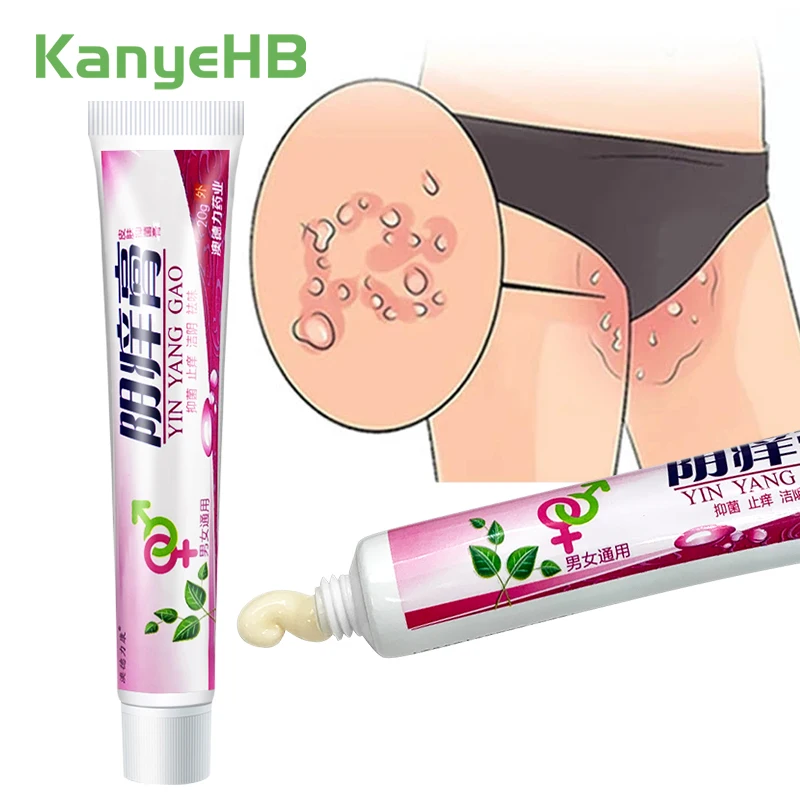 

2Pcs Private Parts Anti-itch Cream Vaginitis Treatment Ointment Herb Anti-bacteria Private Part Eczema Dermatitis Ointment A1155