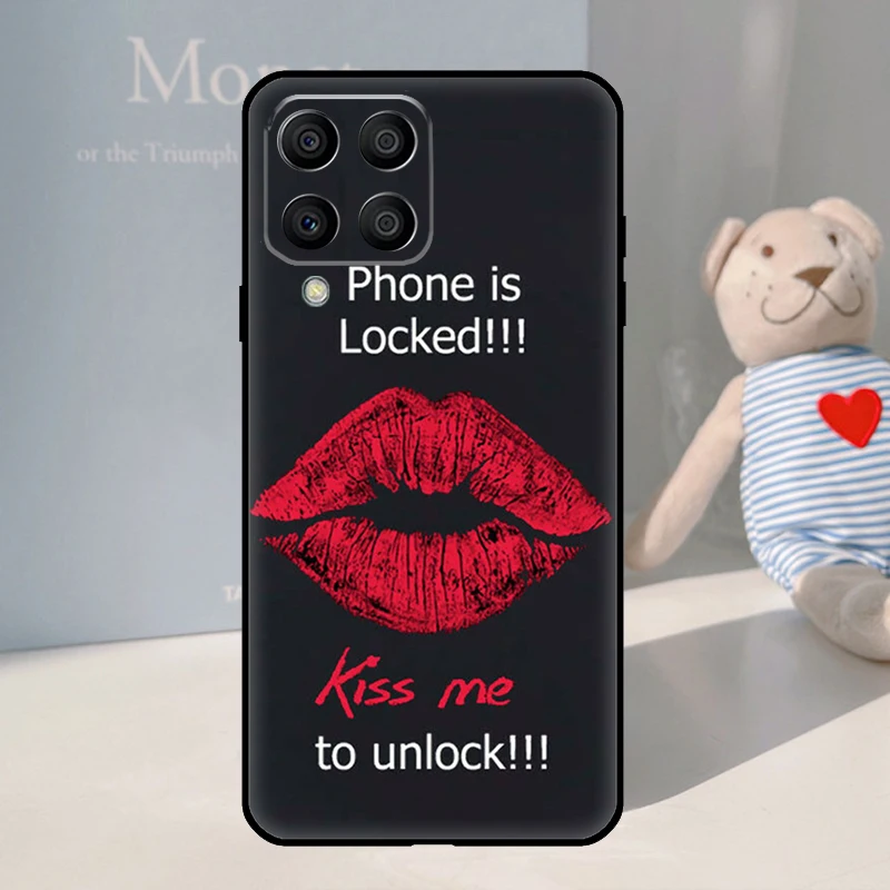 Seductive Lips Design Phone Case