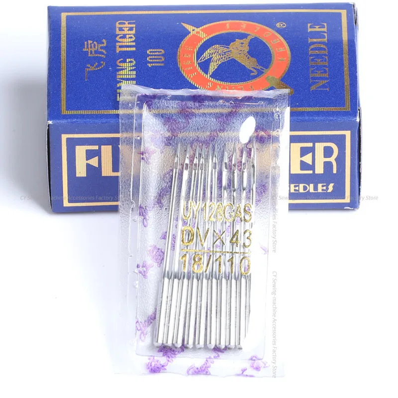 10PCS UY128GAS DVX43 DV*43 Flying Tiger Needles Three Needle