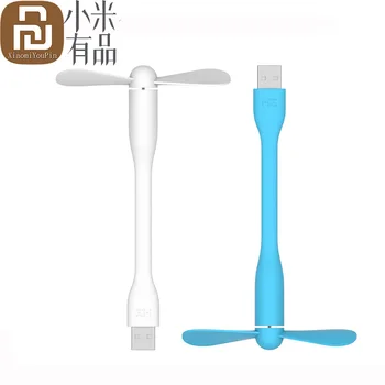 샤오미 유핀 ZMI 환풍기 미니 USB 선풍기, 유연한 휴대용 이동식 USB 선풍기, 보조배터리 노트북 컴퓨터용, 여름 가제트