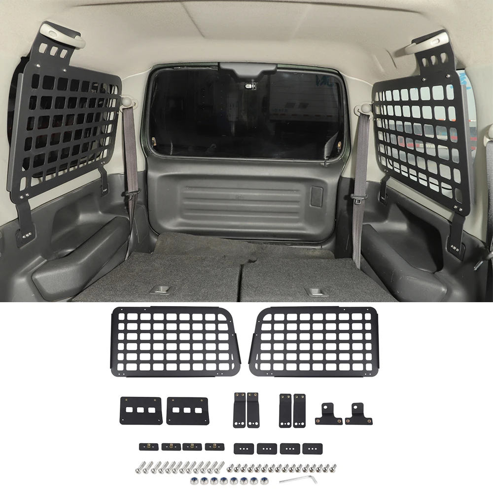 Support de rangement de coffre arrière de voiture porte-bagages,  porte-bagages de panier de fret adapté pour Suzuki Jimny JB74 2019 2020  accessoires intérieurs d'étagère de coffre intérieure : : Auto et  Moto