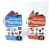 112 Groups of 67 Waterproof Natural Phonics English Learning Cards Read Books Classroom Supplies Montessori for Kids Gift 1