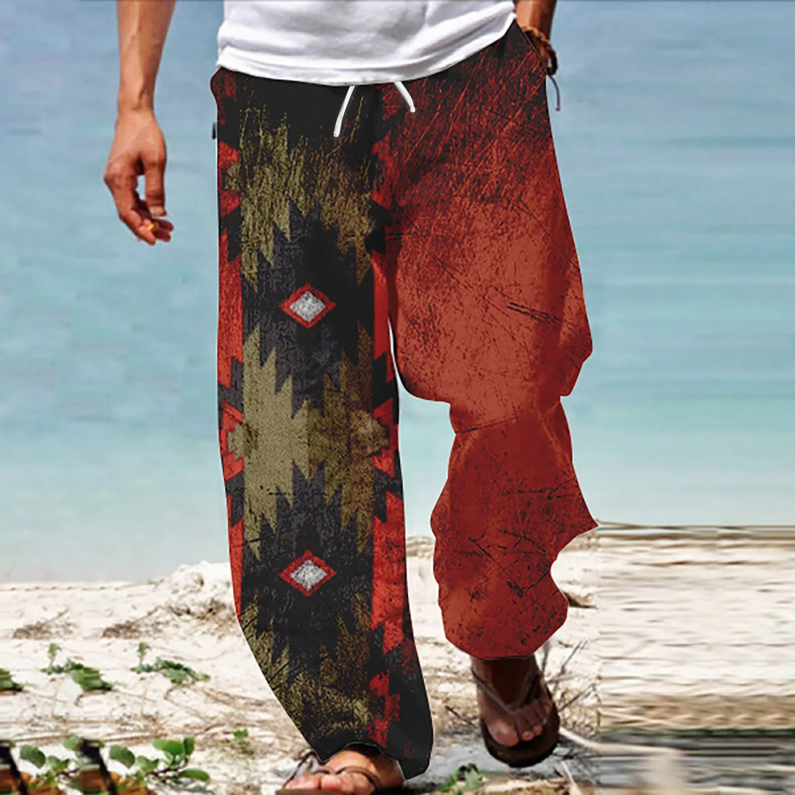 pantalones boho hombre