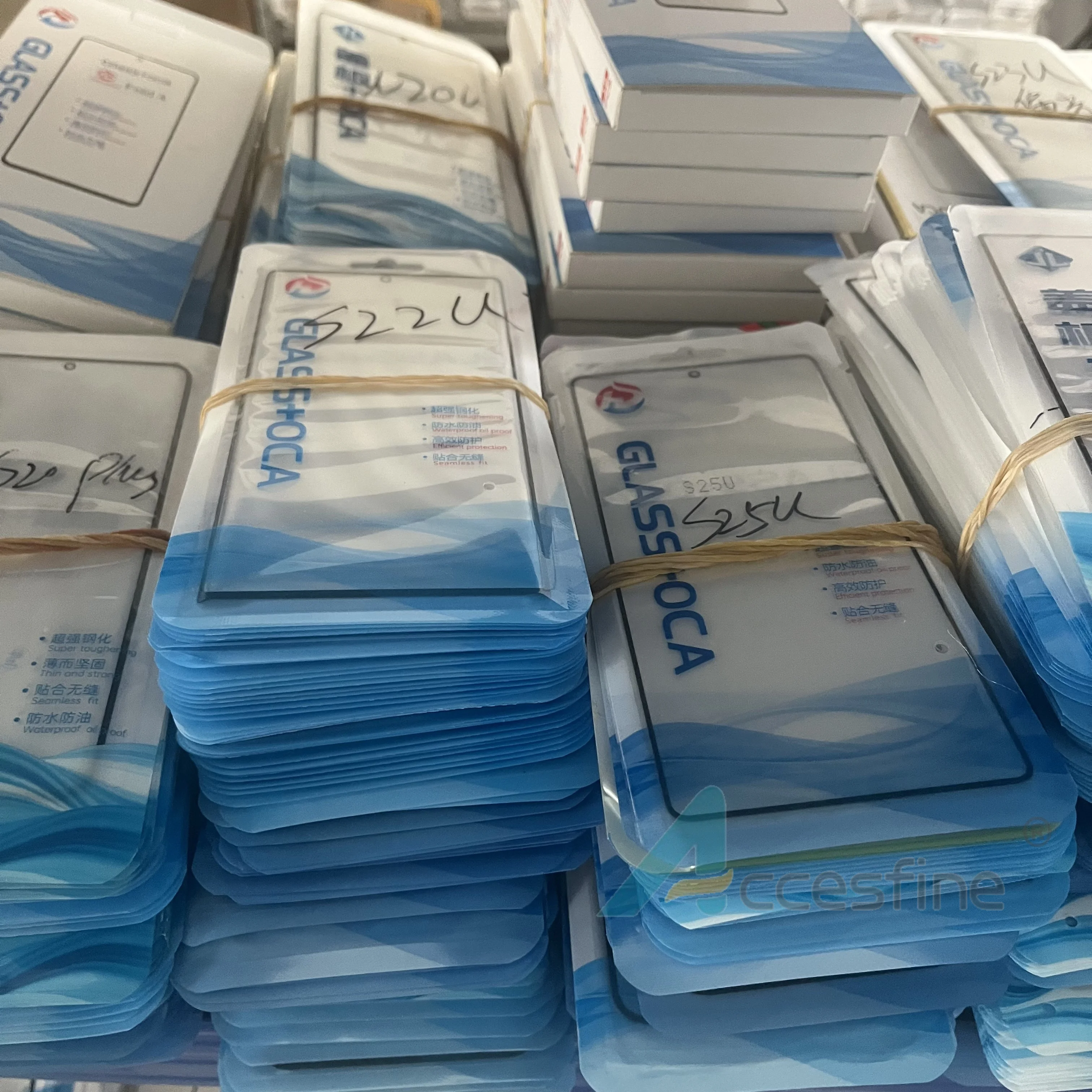 삼성 갤럭시 A37 A57 A16 A06 A15 S23 S24 S25 A54 A26 A36 A56 A36 A17 터치 패널 렌즈 커버용 전면 외부 유리 OCA 필름 5개