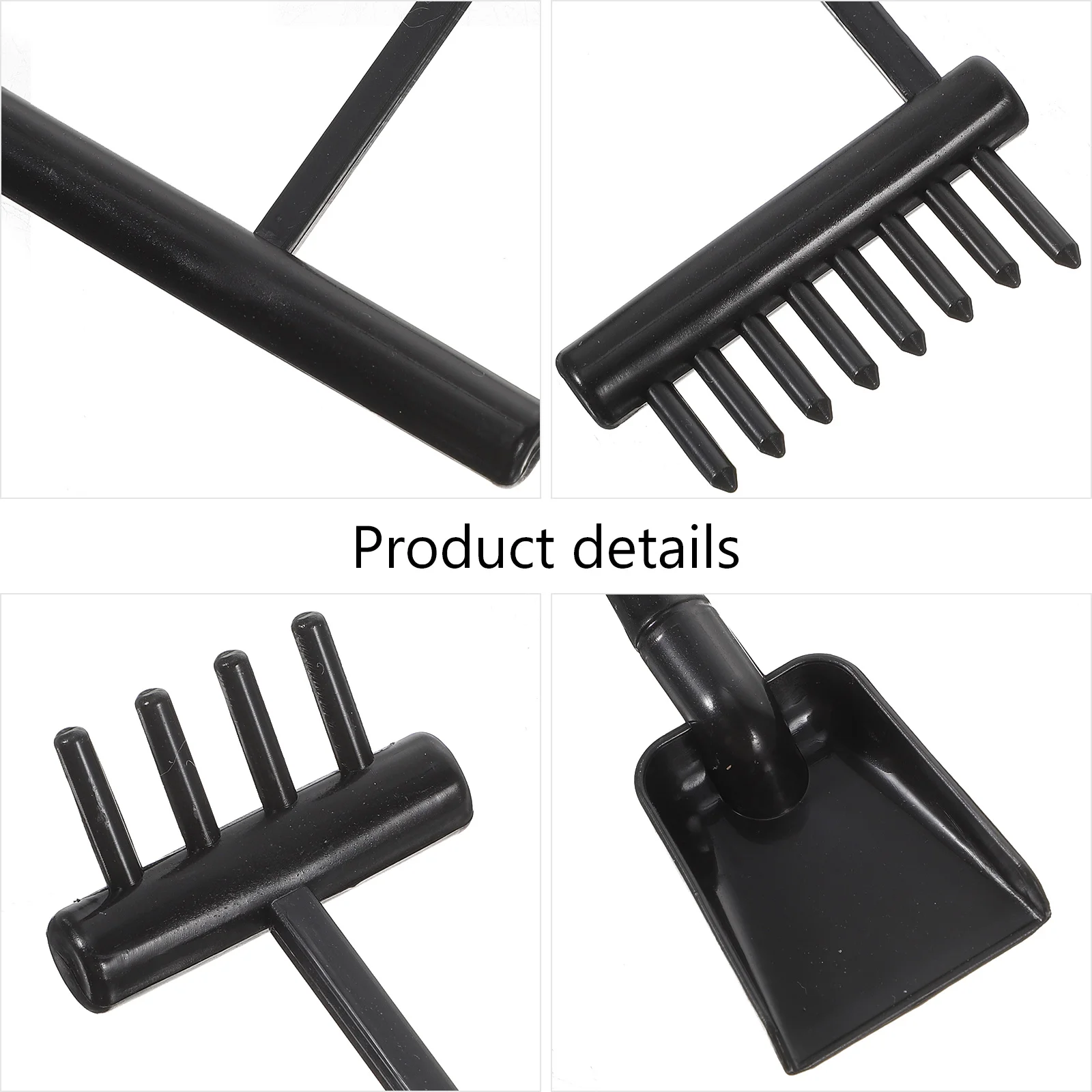 Brushes for Beach Sand Sandbox Small Rakes Toy Garden Meditation Zen Tool Child 5