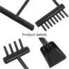 Brushes for Beach Sand Sandbox Small Rakes Toy Garden Meditation Zen Tool Child 5