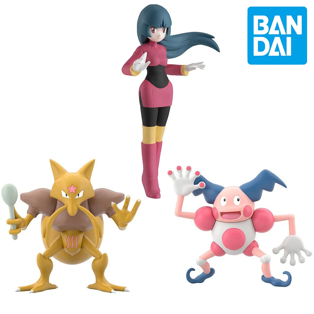 

Bandai Pokemon Scale World Pokemon Sabrina Kadabra Pantimos Model Toys Collectible Anime Action Figure Gift for Kids Fans
