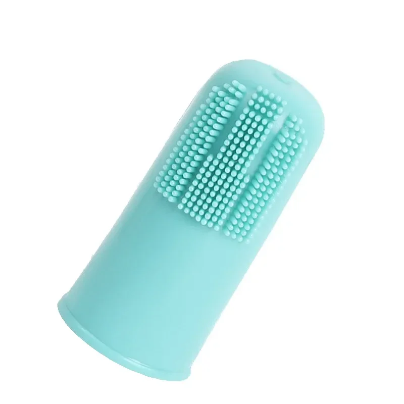 Soft Pet Finger Toothbrush for Dogs - Oral Care and Cleaning Tool