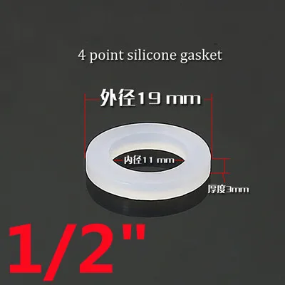 10 יחידות טבעות O-טביעת צנרת מכונת כביסה חותם 1/8 1/4 3/8 1/2 3/4 1 1.2 1.5 סיליקון גזרות שטוחות אבירולנטיות