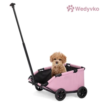 Folding Pet Stroller Cart 1