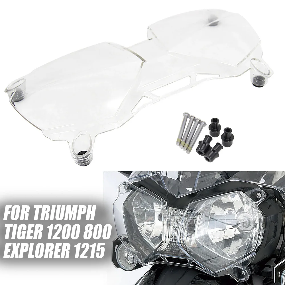 

for tiger 800 1200 explorer 1215 XCA XCX XRT XRX 2011-2020 2017 2018 Motorcycle Headlight Protector Guard Cover New Accessories