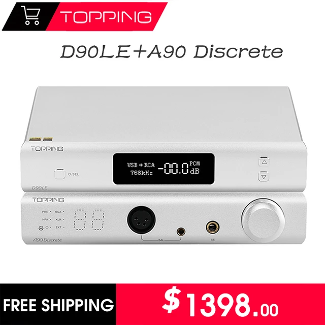 New Products Listed Topping D90le Digital Audio Decoder Dac +