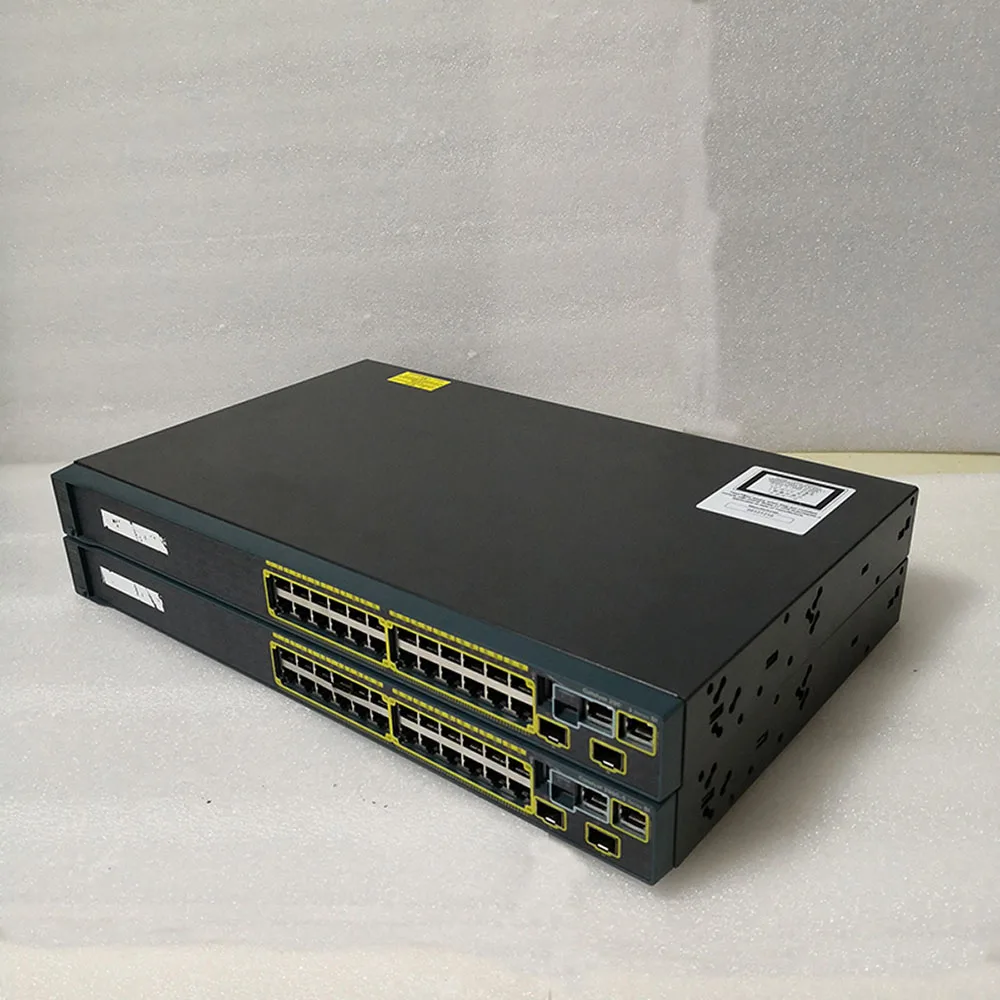 1 Pcs WS-C2960S-24TS-S For CISCO 24-Port Gigabit 4SFP Optical Port Management Network Switch