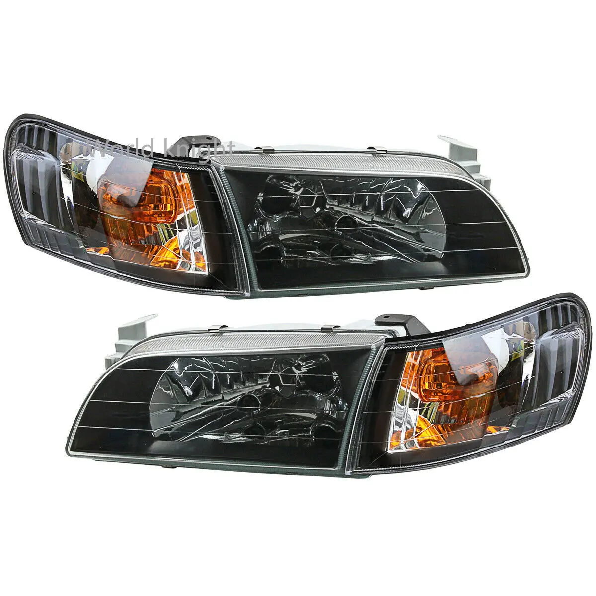 

Turn signal Car Front Corner Lamp Lights Lens Black Signal Lamp Headlight For Toyota Corolla AE100 E100 AE101 1992 - 1995
